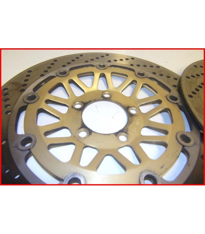 Disques Frein Avant 310mm Kit Disques Et Plaquettes De Frein TARAZON Pour Suzuki Bandit 1200 2001-2005 - Avant & Arrière Disques Plaquettes Frein