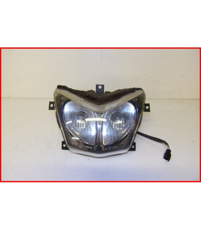 Phare Avant Moto Pour Yamaha YZF R1 2000-2001 | Plug And Play | Verre Transparent, Boîtier Noir ABS | Haute Luminosité