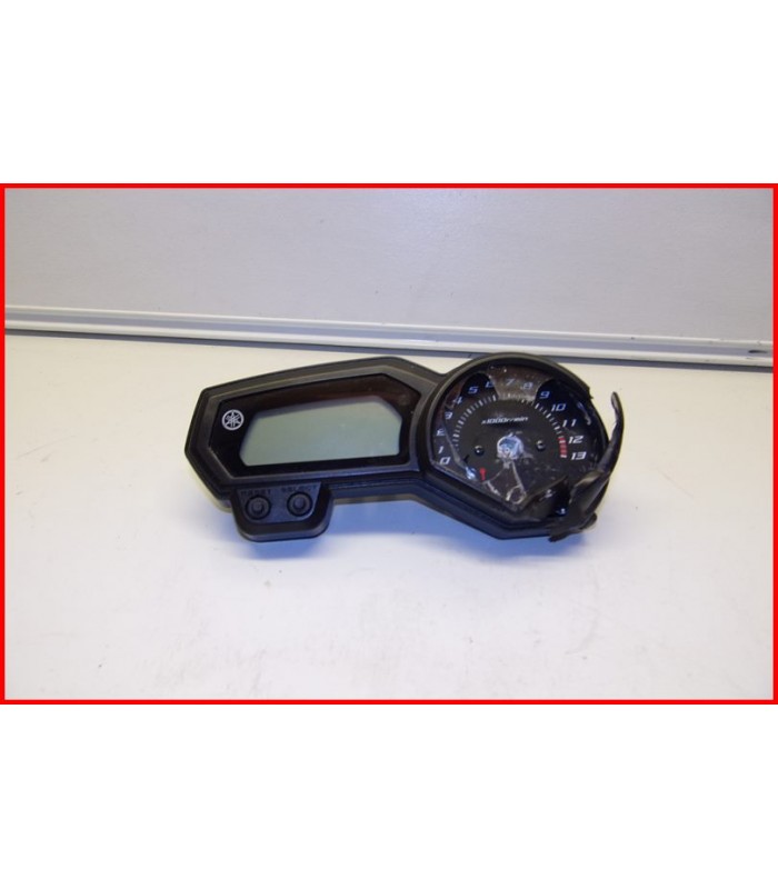 Fond De Compteur Noir Pour Yamaha XJ6 - Neuf, Design Sobre Et Moderne