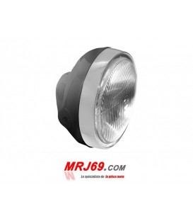 PHARE ROND NOIR 180 MM -NEUF