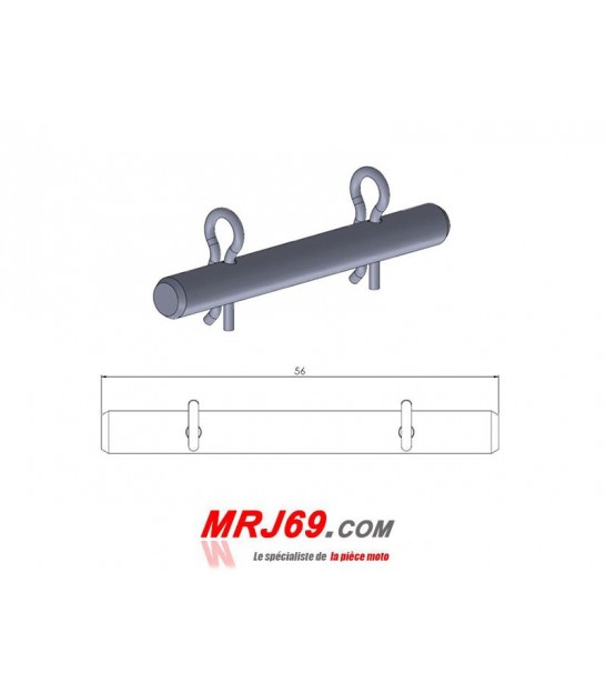Mâchoire de frein Sifam pour Scooter Yamaha 125 Yw Bw-S 4T 2010 à 2015 150X28mm