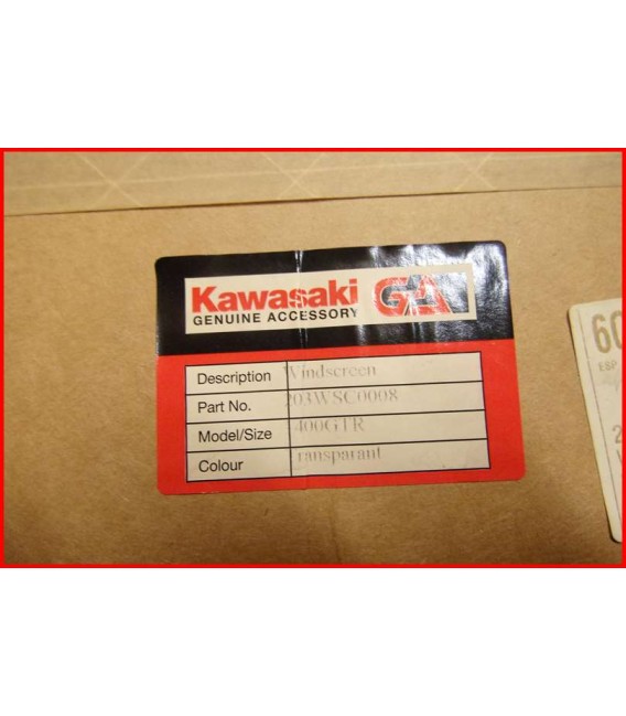 KAWASAKI GTR 1400 2008-2009 BULLE PARE BRISE + 7 CM " 203WSC0008" -NEUVE