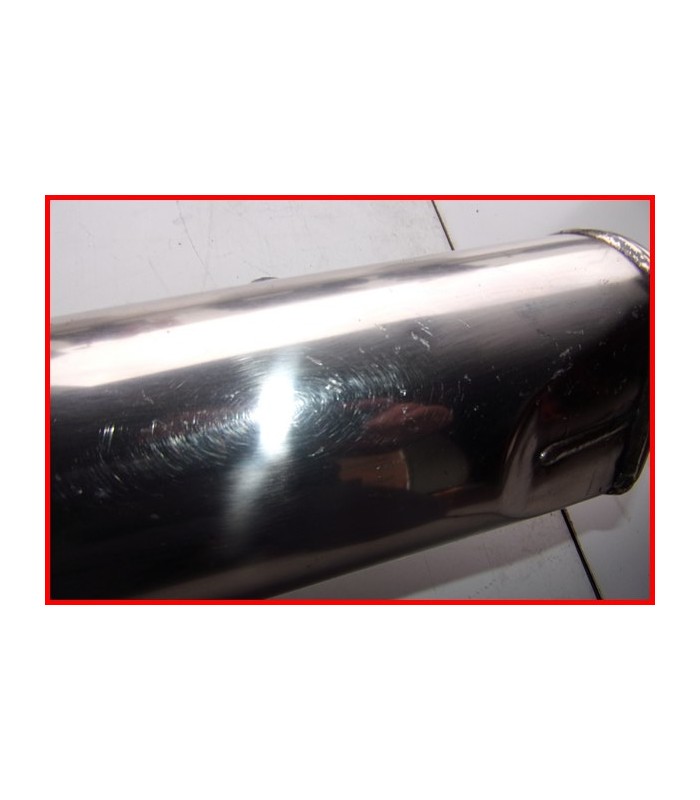 Silencieux D'échappement Dominator Pour Suzuki GSX 1200 Inazuma 1999-2000 - Homologué UE - Argenté