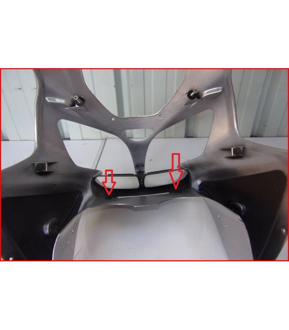 KAWASAKI ZX6R ZX6 R 600 2000-2001 CARENAGE AVANT TETE DE FOURCHE "griffures" - OCCASION