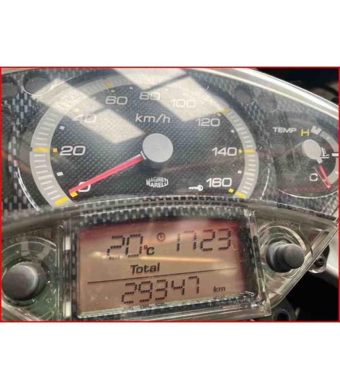 Compteur De Vitesse Universel Moto – Diamètre 65 Mm, Rétroéclairage LED Bleu – Pour Custom, Café Racer, Scrambler