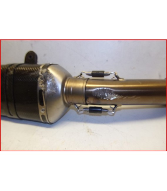 KTM DUKE 125 et 390 2017-2020 SILENCIEUX AKRAPOVIC "rayures" - OCCASION