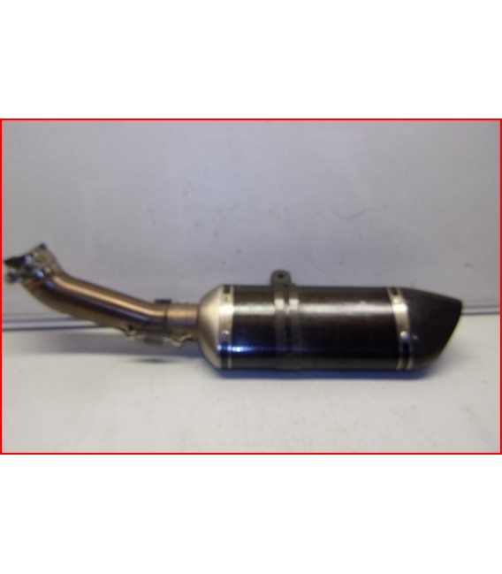 KTM DUKE 125 et 390 2017-2020 SILENCIEUX AKRAPOVIC "rayures" - OCCASION