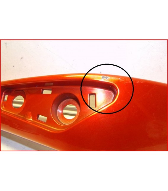 KAWASAKI ER6 650 2009-2011 CARENAGE ARRIERE DROIT "griffures" - OCCASION