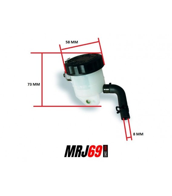RESERVOIR BOCAL MAITRE CYLINDRE DE FREIN AVANT HONDA " NISSIN " - NEUF