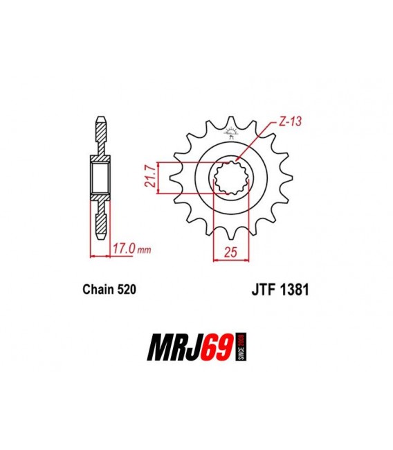 HONDA CBR 500 2016 2017 2018 2019 2020 2021 KIT CHAINE RENFORCE DID
