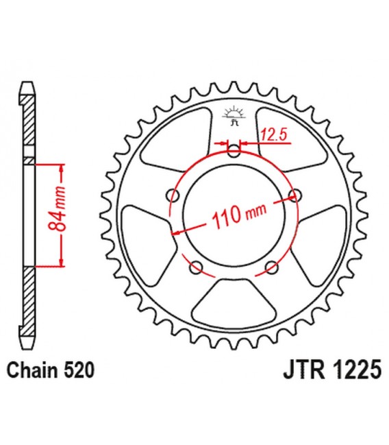 HONDA CBR 500 2022 2023 2024 KIT CHAINE RENFORCE DID