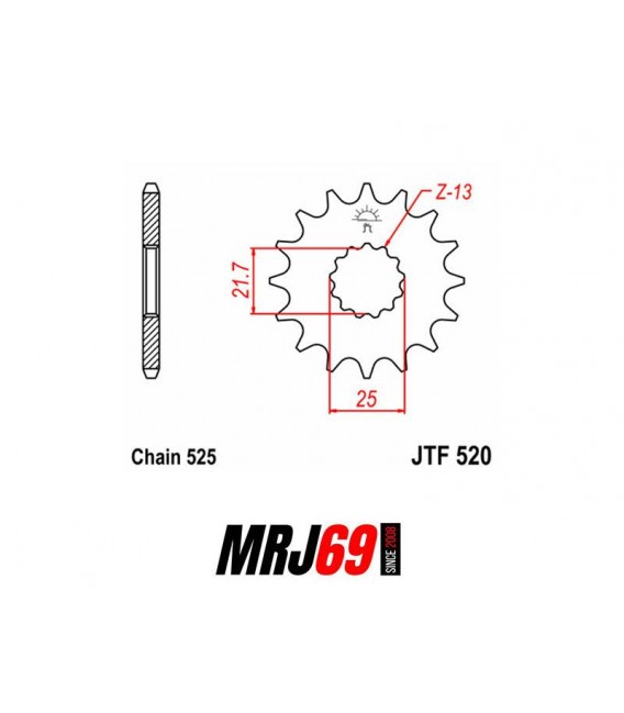 SUZUKI GSF 650 N, S, BANDIT 2007-2014 KIT CHAINE RENFORCE DID