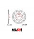 SUZUKI GSF 650 N, S, BANDIT 2007-2014 KIT CHAINE RENFORCE DID