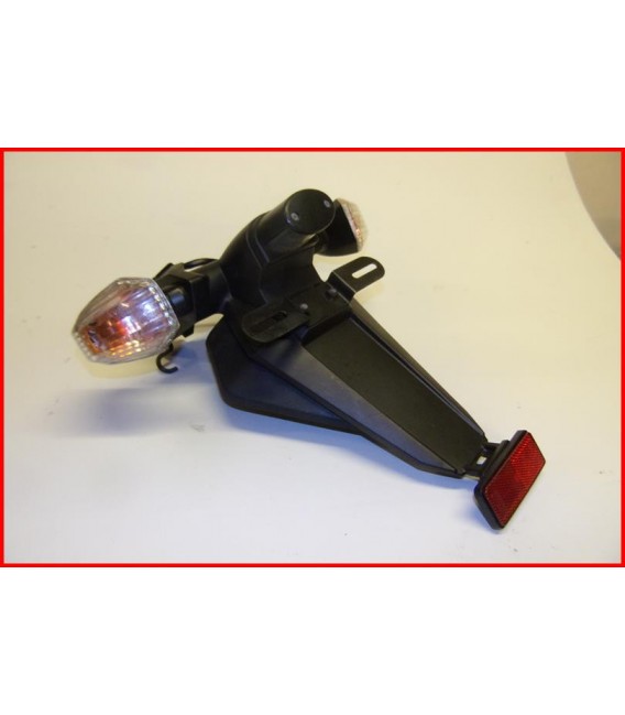 KAWASAKI ER6 650 2006-2008 BAVETTE ARRIERE SUPPORT DE PLAQUE -OCCASION
