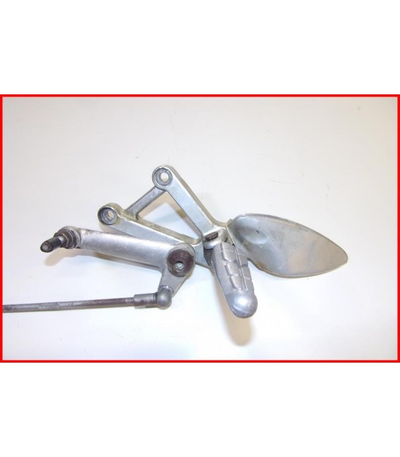 APRILIA RS 50 1999-2005 2 TPS PLATINE CALE PIED AV GAUCHE-OCCASION