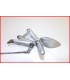 APRILIA RS 50 1999-2005 2 TPS PLATINE CALE PIED AV GAUCHE-OCCASION