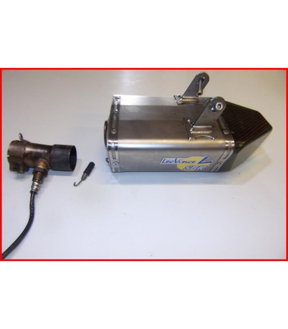 KAWASAKI ER6 650 2006-2011SILENCIEUX LEOVINCE INOX/CARBONE -OCCASION
