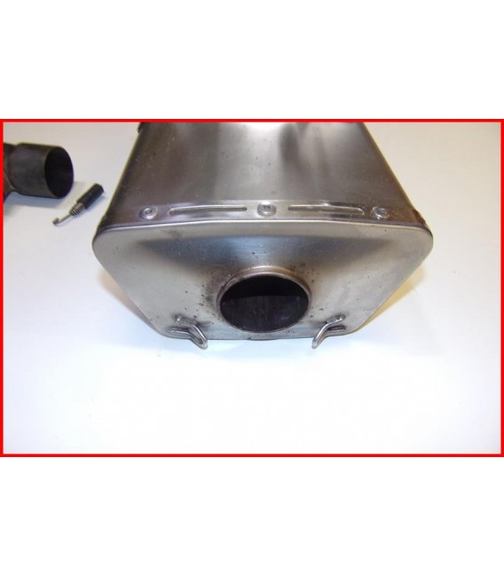 KAWASAKI ER6 650 2006-2011SILENCIEUX LEOVINCE INOX/CARBONE -OCCASION
