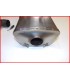 KAWASAKI ER6 650 2006-2011SILENCIEUX LEOVINCE INOX/CARBONE -OCCASION
