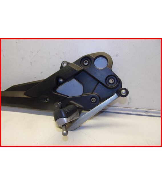 YAMAHA XJ6 600 2010-2016 PLATINE CALE PIED DROITE - OCCASION