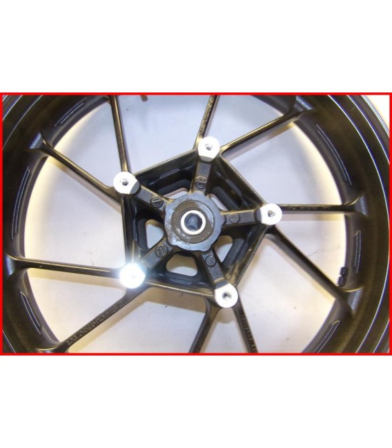 YAMAHA MT09 MT-09 850 ABS 2014-2020 JANTE AVANT " rayures" -OCCASION