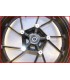 YAMAHA MT09 MT-09 850 ABS 2014-2020 JANTE AVANT " rayures" -OCCASION