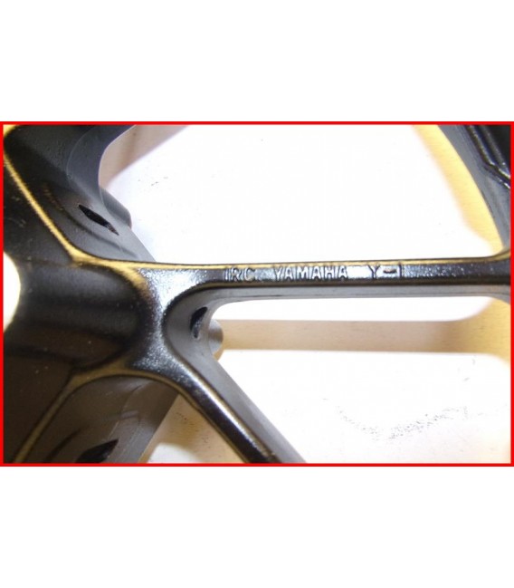 YAMAHA MT09 MT-09 850 ABS 2014-2020 JANTE AVANT " rayures" -OCCASION