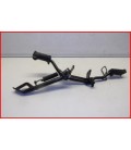 YAMAHA YBR 125 2005-2006 SUPPORT PLATINE CALE PIED AVANT -OCCASION