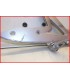 KAWASAKI ER6 650 2006-2008 PLATINE CALE PIED GAUCHE "rayures" -OCCASION
