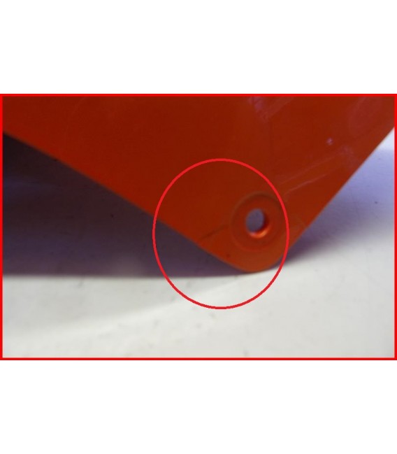 KAWASAKI ER6 650 2006-2008 ECOPE DE CARENAGE DROITE " 1 petite fente -OCCASION