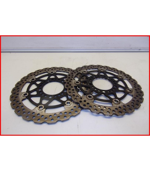 KAWASAKI ER6 650 2006-2008 "18000 kms" DISQUES DE FREIN AVANT -OCCASION