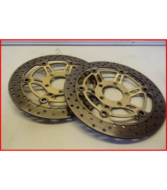 SUZUKI SV 650 1999-2002 2 DISQUEs DE FREIN AVANT -OCCASION