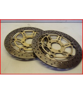 SUZUKI SV 650 1999-2002 2 DISQUEs DE FREIN AVANT -OCCASION