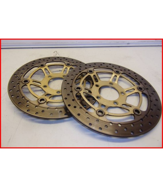 SUZUKI SV 650 1999-2002 2 DISQUEs DE FREIN AVANT -OCCASION