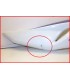 SUZUKI GSE 500 2004-2007 CARENAGE ARRIERE GAUCHE "1 fente " - OCCASION