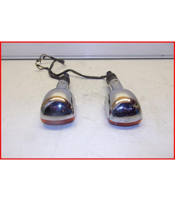 HONDA CA 125 REBEL 1995-2000 2 CLIGNOTANTS AR " rayures" -OCCASION