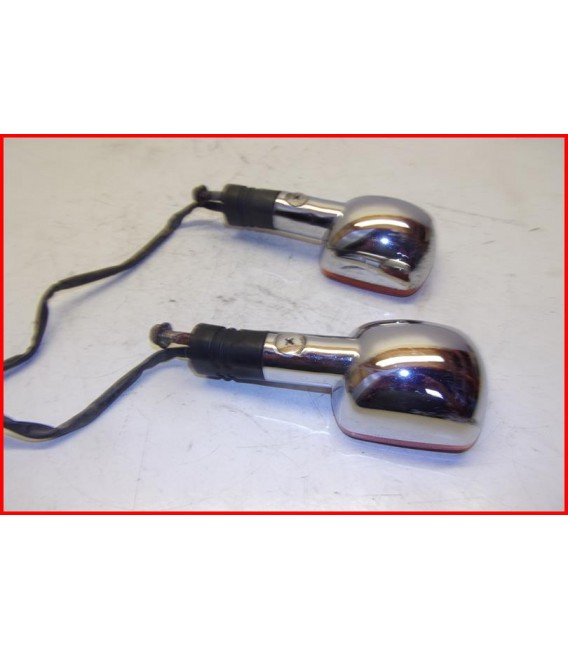 HONDA CA 125 REBEL 1995-2000 2 CLIGNOTANTS AR " rayures" -OCCASION