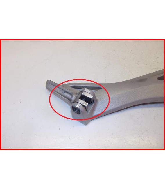 DUCATI 696 MONSTER 2008-2014 PLATINE CALE PIED DROITE "rayures" - OCCASION