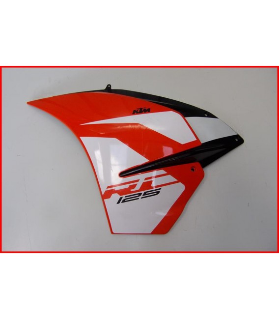 KTM RC 125 2019 FLANC DE CARENAGE GAUCHE"griffures" -OCCASION
