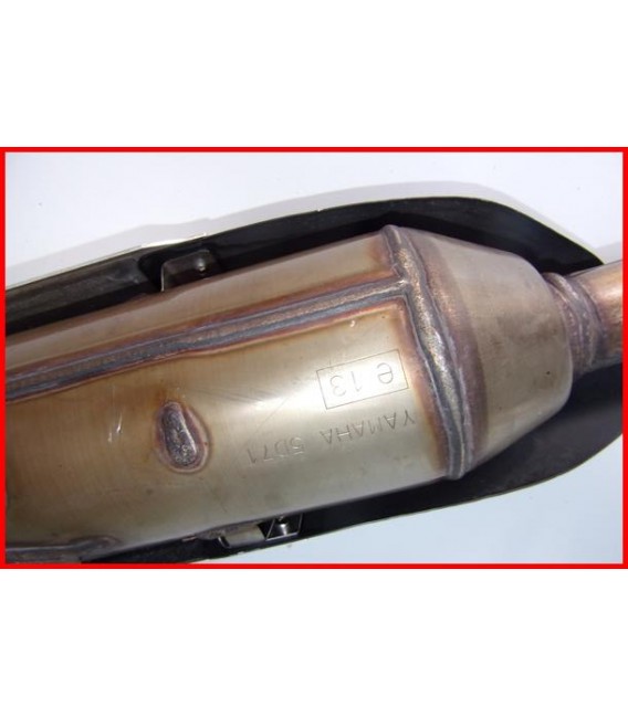 YAMAHA YZF 125 R 2008-2013 LIGNE ECHAPPEMENT ORIGINE - OCCASION