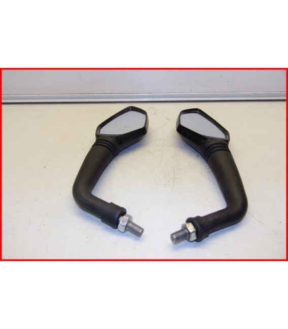 KTM PAIRE DE RETROVISEURS DROIT ET GAUCHE "rayures" - OCCASION