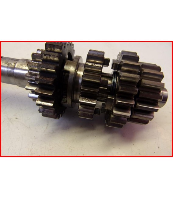 HONDA CR 250 1993-1995 ARBRE DE BOITE A VITESSE PRIMAIRE "pignon 3 ème " -OCCASION