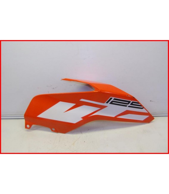 KTM DUKE 125 2017-2020 FLANC DE CARENAGE DROIT "griffure" - OCCASION