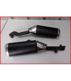 SUZUKI GSXR 1000 2007-2008 PAIRE DE SILENCIEUX ORIGINE "pocs " - OCCASION