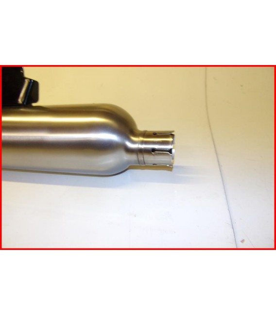 TRIUMPH BONNEVILLE T100 2022-2024 SILENCIEUX ECHAPPEMENT DROIT "griffures" -OCCASION