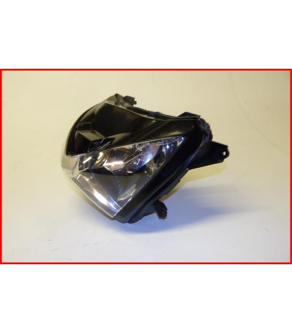 KAWASAKI Z800 Z 800 2013-2016 OPTIQUE DE PHARE AVANT "rayures"-OCCASION