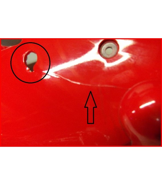 HYOSUNG GT 650 R SPORT 2005-2007 FLANC DE CARENAGE GAUCHE "1 fente" - OCCASION