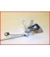 HYOSUNG GT 650 R SPORT 2005-2007 PLATINE CALE PIED AVANT GAUCHE - OCCASION