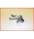 HYOSUNG GT 650 R SPORT 2005-2007 PLATINE CALE PIED ARRIERE DROITE - OCCASION
