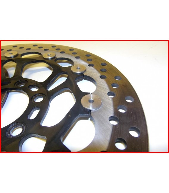 HYOSUNG GT 650 R SPORT 2005-2007 2 DISQUES DE FREIN AVANT " 633 kms" - OCCASION